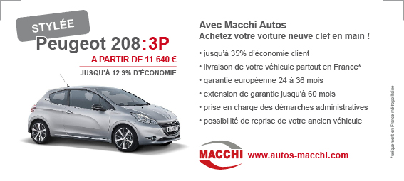 Image Peugeot 208 (3 portes)