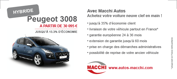 Image Peugeot 3008 HYbride 4