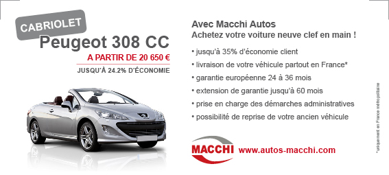 Image Peugeot 308 CC