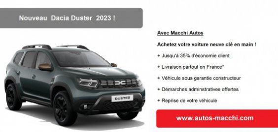 Image Nouveau Dacia Duster